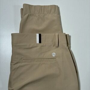 NEW Rhoback Looper Delta Jogger 36x32 Long Beige Tan Stretch Golf Chino Trousers